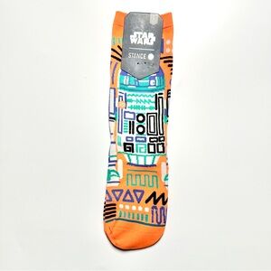 Stance Star Wars Orange Geometric Socks